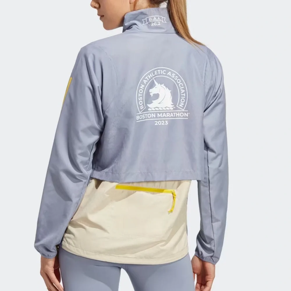 BRAND NEW adidas - Boston Marathon ‘23 Celebration Jacket - Picture 2 of 4